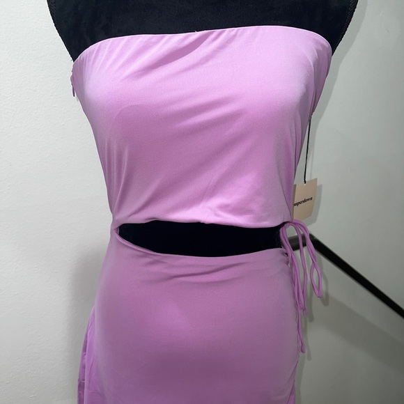 🆕 superdown Sammie Cut Out Dress in Lavender - Picture 7 of 12